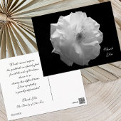 Roos sympathie dank u Briefkaart