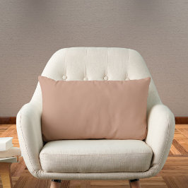 Roos Tan Solid Color Kussen