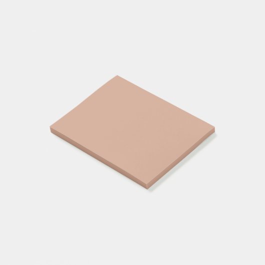 Roos Tan Solid Color Post-it® Notes (Schuin)