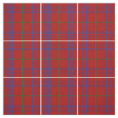 Roos Tartan Print Stof (Swatch)