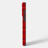 Roos tartan red blue plaid Case-Mate iPhone case (Achterkant / Links)