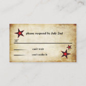 Roos Tattoo Aangepast aangepast RSVP Informatiekaartje (Achterkant)