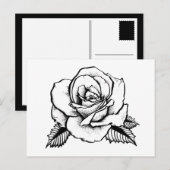 roos tattoo briefkaart (Voorkant / Achterkant)