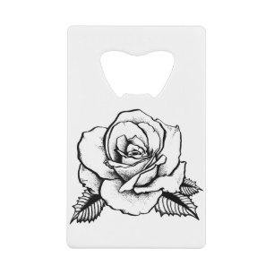 roos tattoo creditkaart flessenopener