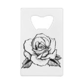 roos tattoo creditkaart flessenopener (Achterkant)
