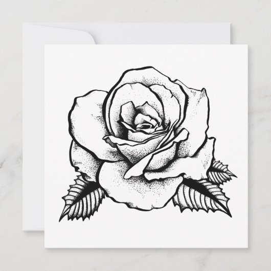 roos tattoo kaart (Voorkant)
