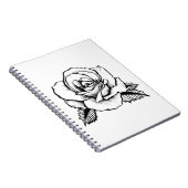 roos tattoo notitieboek (Rechterzijde)