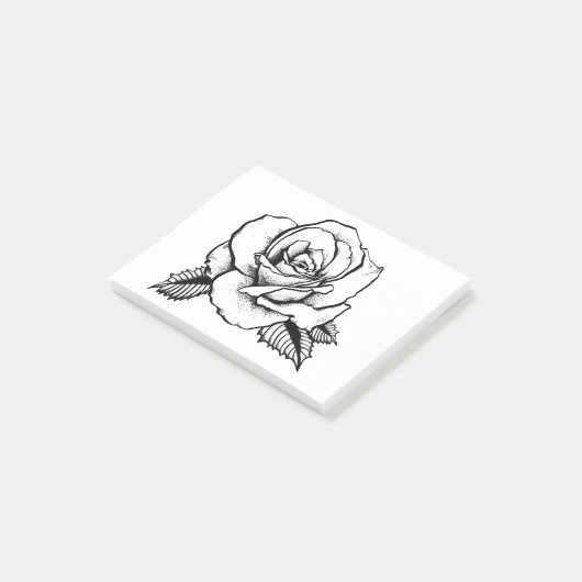 roos tattoo post-it® notes (Schuin)