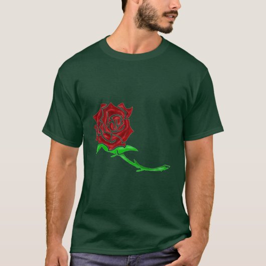 Roos Tattoo T-shirt (Voorkant)
