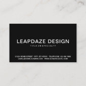 roos tattoo visitekaartje (Achterkant)