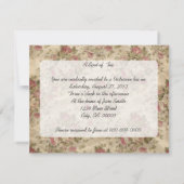  Roos Tea-partij Kaart (Achterkant)