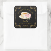  Roos Tea Square Label (Tas)