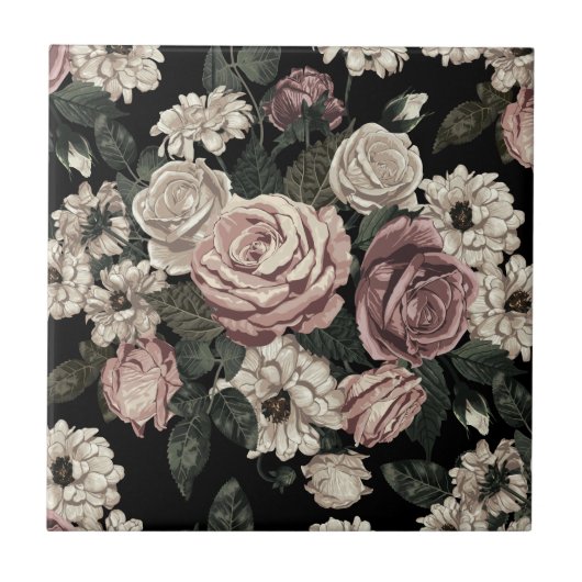 roos tegeltje (Voorkant)