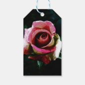 roos teken cadeau doos cadeaulabel (Achterkant)
