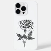 Roos tekenen Case-Mate iPhone case (Achterkant)