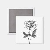 Roos tekenen magneet (Voorkant / Achterkant)