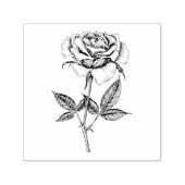 Roos tekenen  zelfinktende stempel (Design)