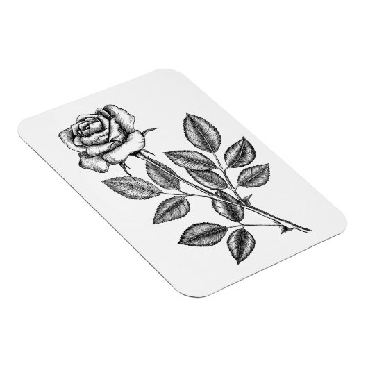Roos tekening 2 magneet (Rechterzijde)