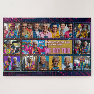 Roos & The Live and Laugh Crew aangekondigd Legpuzzel