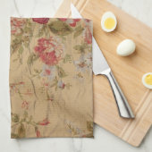 Roos Theedoek (Quarter Fold)