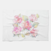 roos theedoek (Horizontaal)