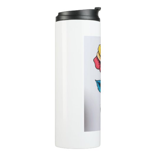 Roos thermische trommel thermosbeker (Gedraaid links)