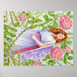 Roos Thorn Fairy Poster