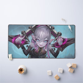 Roos Thorn gaming bureau mat | Schattigee vampier 