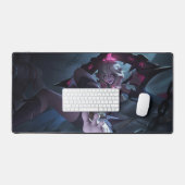 Roos Thorn gaming bureau mat | Schattigee vampier  (Keyboard & Muis)