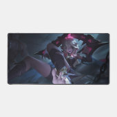 Roos Thorn gaming bureau mat | Schattigee vampier  (Voorkant)