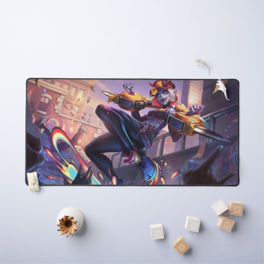 Roos Thorn gaming bureau mat | Schattigee vampier (Kindertafel)