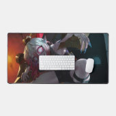 Roos Thorn gaming bureau mat | Schattigee vampier  (Keyboard & Muis)