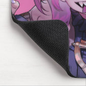 Roos Thorn Gaming Mousepad | Little Fury Monster Muismat (Hoek)