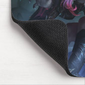 Roos Thorn Gaming Mousepad | Little Fury Monster Muismat (Hoek)