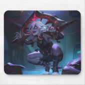 Roos Thorn Gaming Mousepad | Little Fury Monster Muismat (Voorkant)