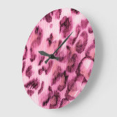 Roos Tijger: dierlijke acryltextuur Grote Klok (Hoek)