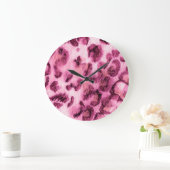 Roos Tijger: dierlijke acryltextuur Grote Klok (Huis)