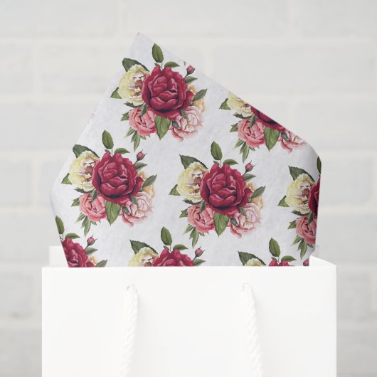 Roos Tissuepapier (Cadeauzakje)