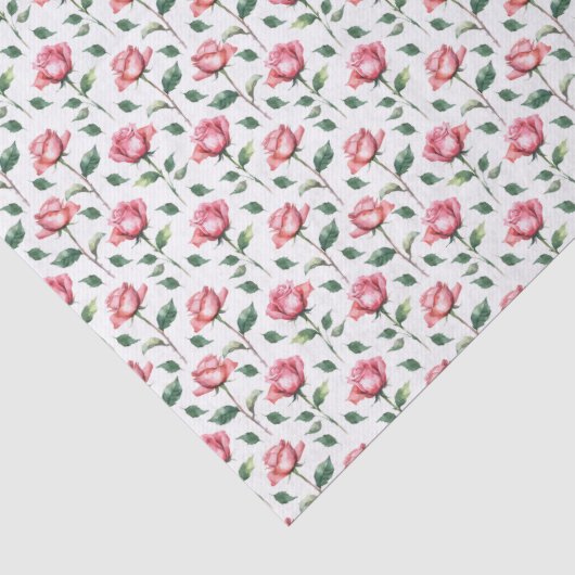 Roos Tissuepapier (Detail)