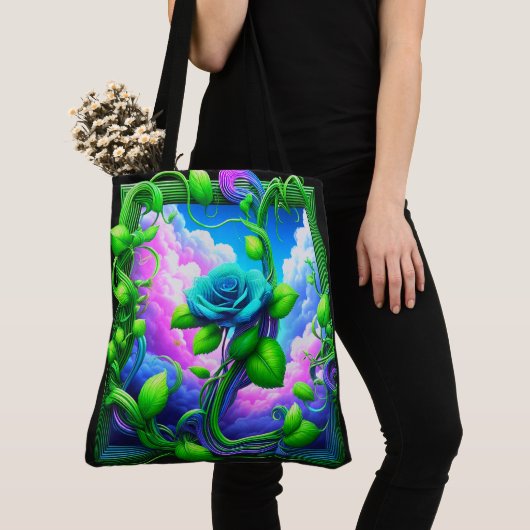 Roos Tote Bag (Dichtbij)