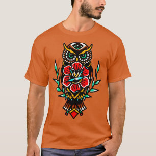 roos traditioneel tattoo t-shirt