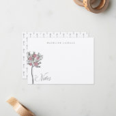 Roos Tree Alice in Wonderland Naam Notitiekaartje (Voorkant / Achterkant in situ)