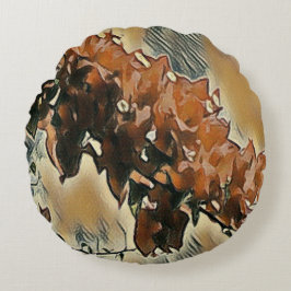 Roos Tree Art Sierkussen Rond Kussen