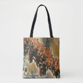 Roos Tree Canvas tas (Voorkant)