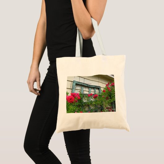 Roos Trellis - Martha's wijngaard Tote Bag (Voorkant (product))