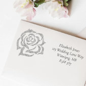 Roos Tribal Regency Zelfinktende Stempel