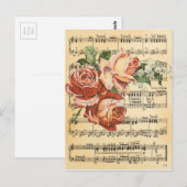  Roos Trio & Music Briefkaart (Voorkant / Achterkant)