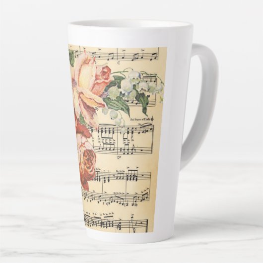  Roos Trio & Music-fiets Latte Mok (Rechterhoek)