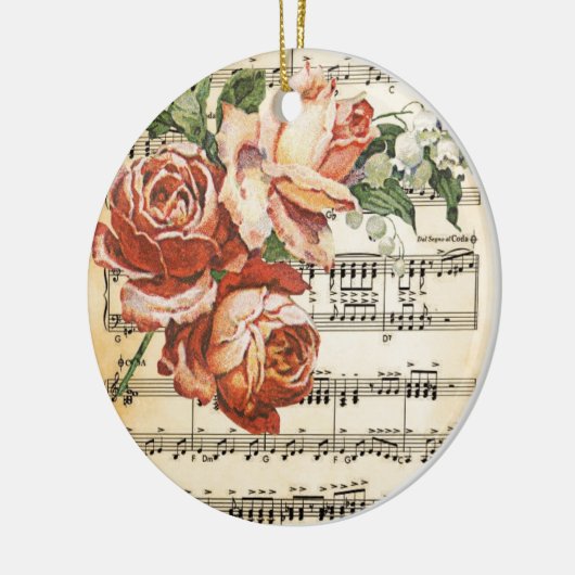  Roos Trio & Music Keramisch Ornament (Links)