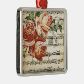 Roos Trio & Music Metalen Ornament (Rechts)